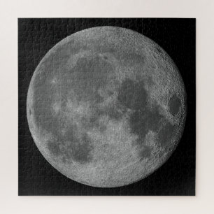 Puzzle Belle lune dans l'espace