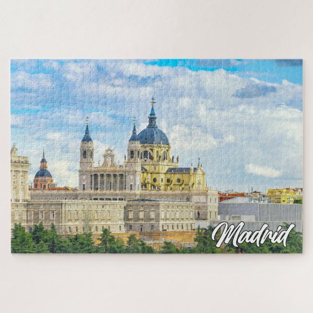 Puzzle Belle Madrid, Espagne (Horizontal)