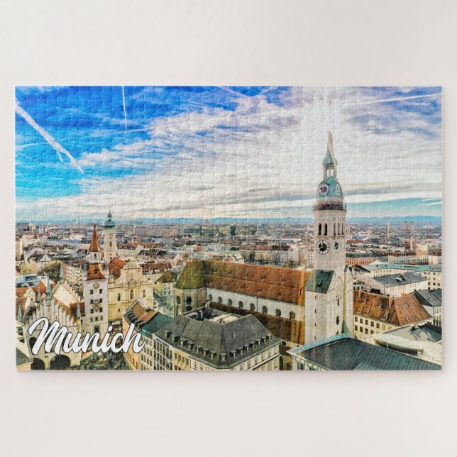 Puzzle Belle Munich, Allemagne (Horizontal)