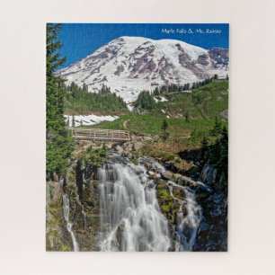 Puzzle Belle Myrtle Falls & Mont Rainier