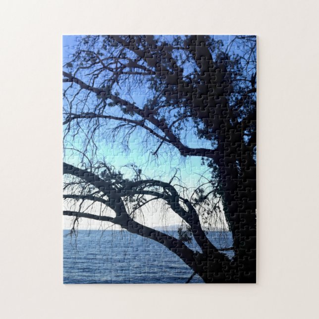 Puzzle Belle Mystic Old Tree Ocean Beach Photo (Vertical)