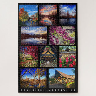 Puzzle Belle Naperville - 10 Scènes Autour De La Ville