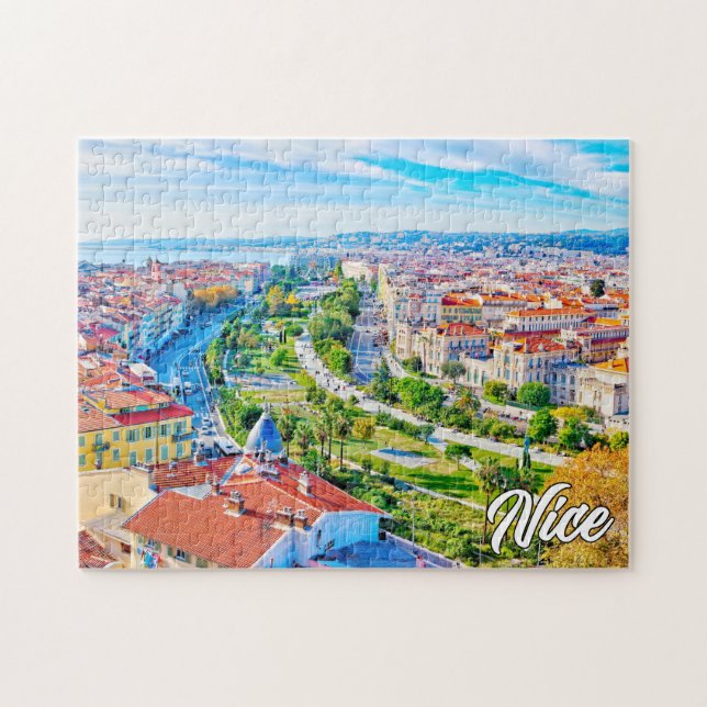 Puzzle Belle Nice, France (Horizontal)
