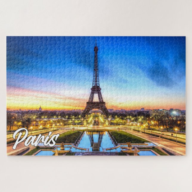 Puzzle Belle Paris, France | Tour Eiffel (Horizontal)