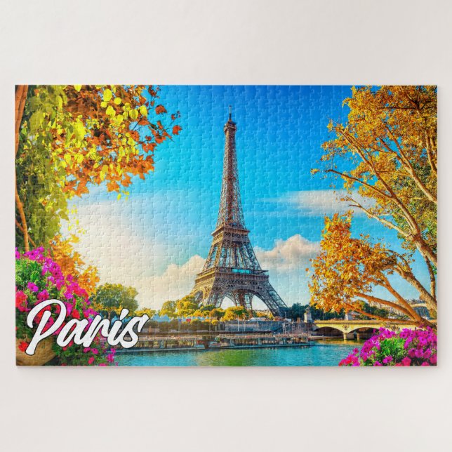 Puzzle Belle Paris, France | Tour Eiffel (Horizontal)