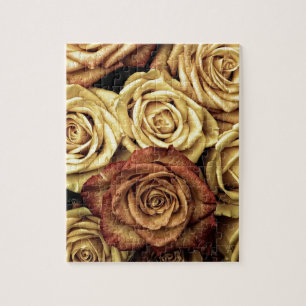 Puzzle Belle photo de roses de Sienne