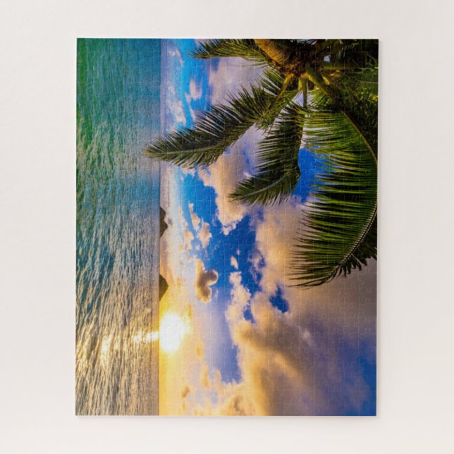 Puzzle Belle plage de Lanikai Hawaii (Vertical)