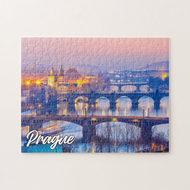 Puzzle Belle Prague, République Tchèque (Horizontal)