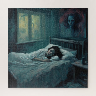 Puzzle Belle Rêve de fille endormie
