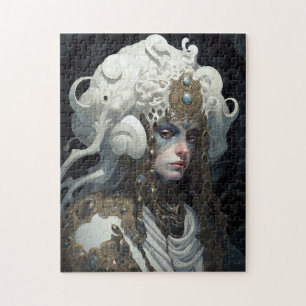 Puzzle Belle sorcière Demon Queen Imaginaire Art