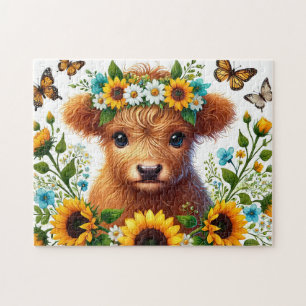 Puzzle Belle vache des Highlands
