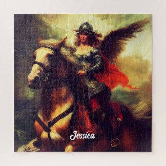 Puzzle Belle Valkyrie à cheval
