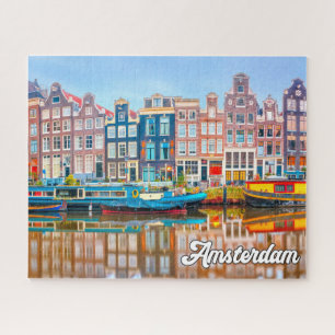 Puzzle Belle Ville D'Amsterdam, Pays-Bas