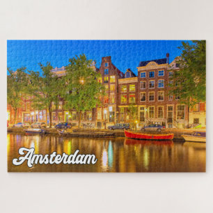 Puzzle Belle Ville D'Amsterdam, Pays-Bas