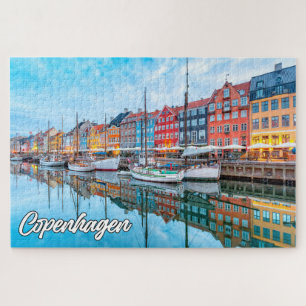 Puzzle Belle Ville De Copenhague, Danemark