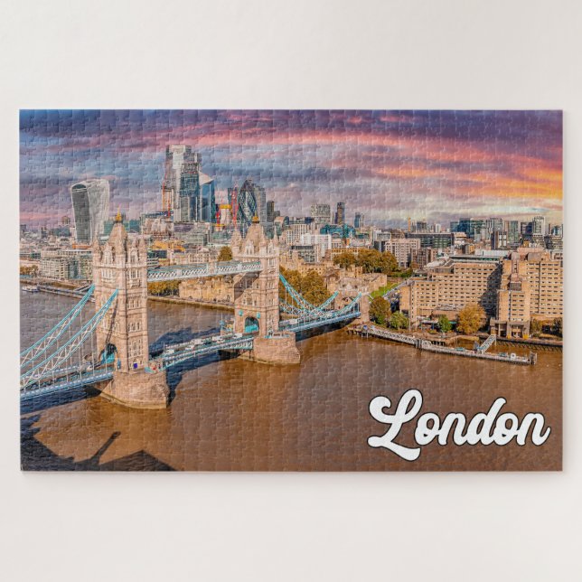 Puzzle Belle Ville De Londres, Angleterre (Horizontal)
