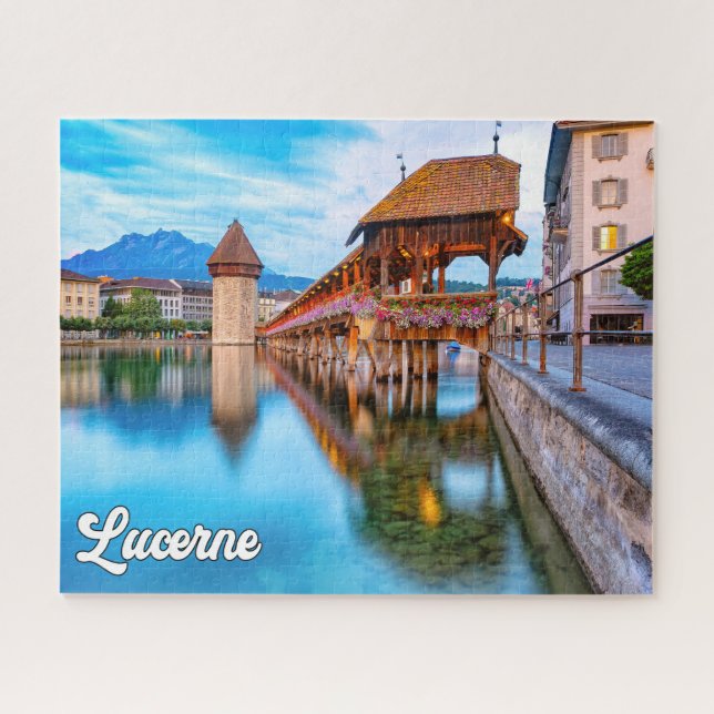 Puzzle Belle Ville De Lucerne, Suisse (Horizontal)