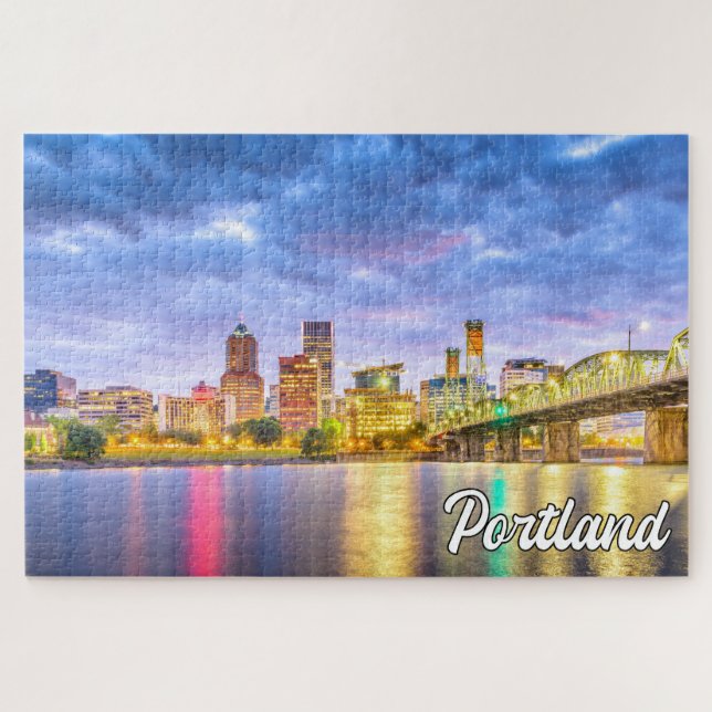 Puzzle Belle Ville De Portland, Oregon (Horizontal)