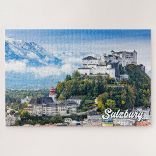 Puzzle Belle Ville De Salzbourg, Autriche