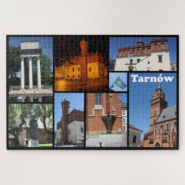 Puzzle Belle ville de Tarnow, Pologne (Horizontal)