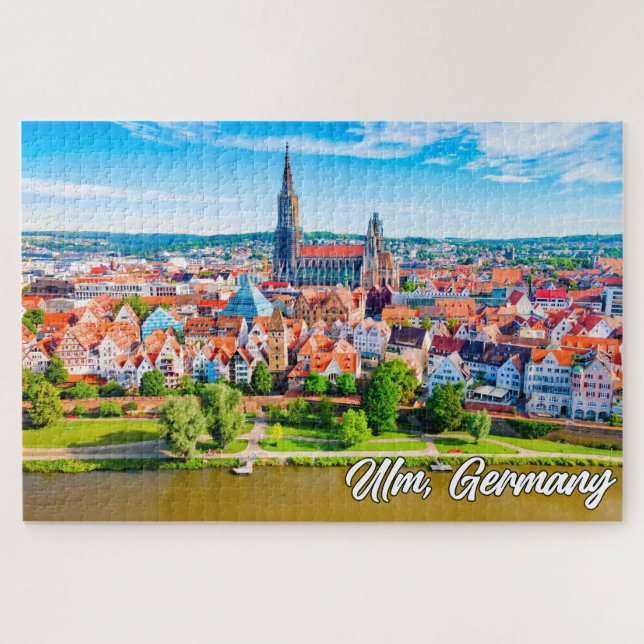 Puzzle Belle Ville D'Ulm, Allemagne (Horizontal)