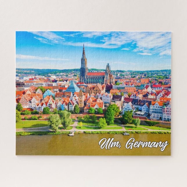 Puzzle Belle Ville D'Ulm, Allemagne (Horizontal)