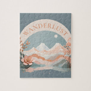 Puzzle Belle Wanderlust Mountain Paysage Voyage