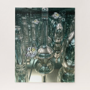 Puzzle Belles Bouteilles et Papillons