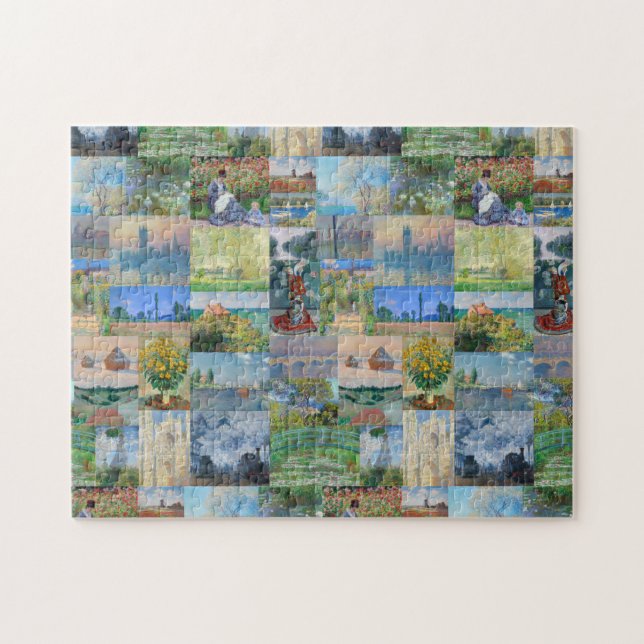 Puzzle Belles et élégantes peintures Claude Monet (Horizontal)