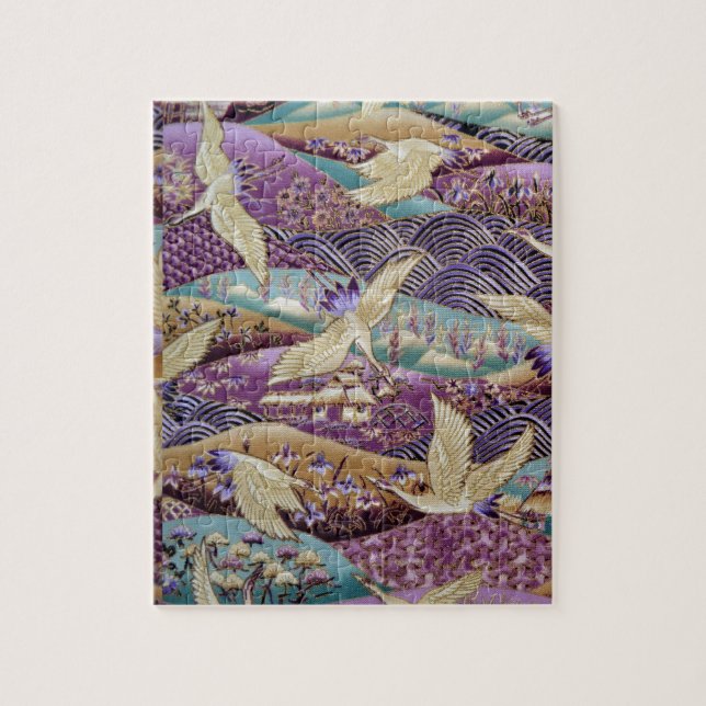 Puzzle Belles grues japonaises (Vertical)