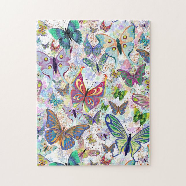 Puzzle Belles papillons (Vertical)