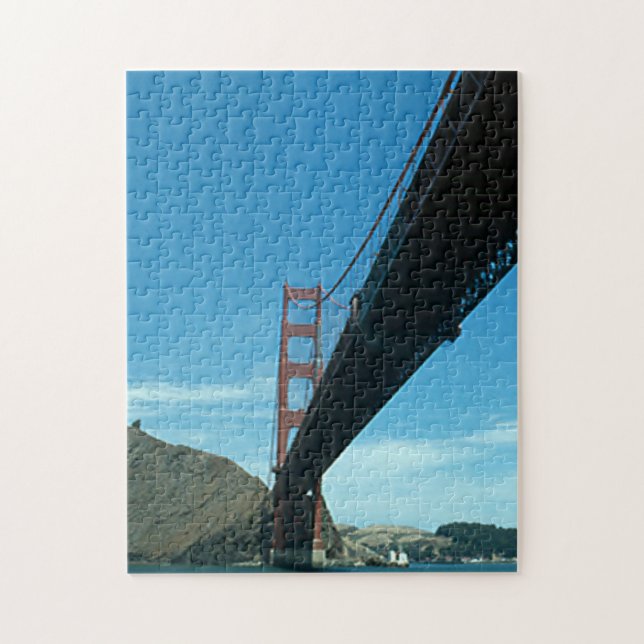Puzzle - Beneath the Golden Gate Bridge (Vertical)