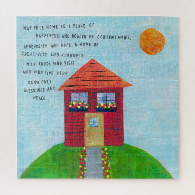 Puzzle Bénédiction à la maison (Vertical)