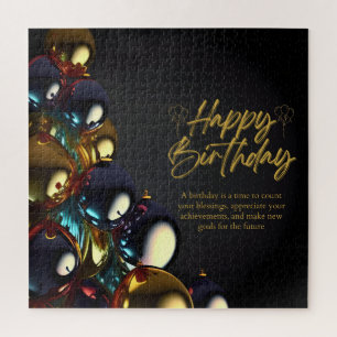 Puzzle Bénédictions d'anniversaire élégantes