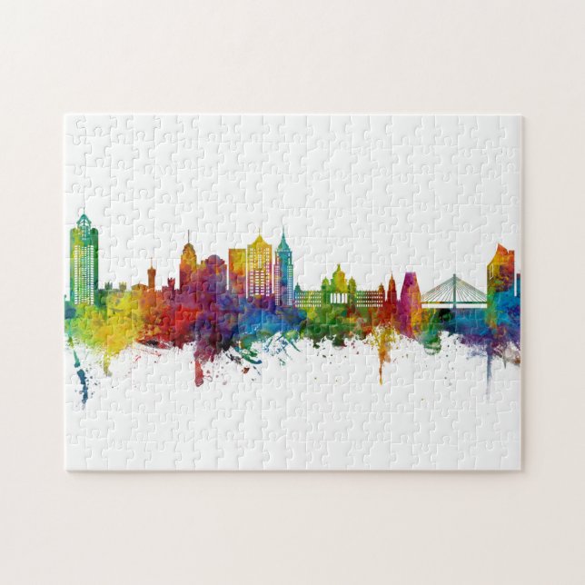 Puzzle Bengaluru Skyline Inde Bangalore (Horizontal)