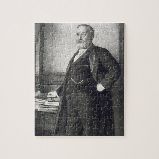 Puzzle Benjamin Harrison (1833-1901), 23ème président de (Vertical)