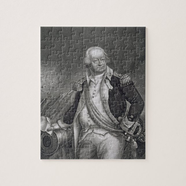 Puzzle Benjamin Lincoln (1733-1810) (gravure) (Vertical)