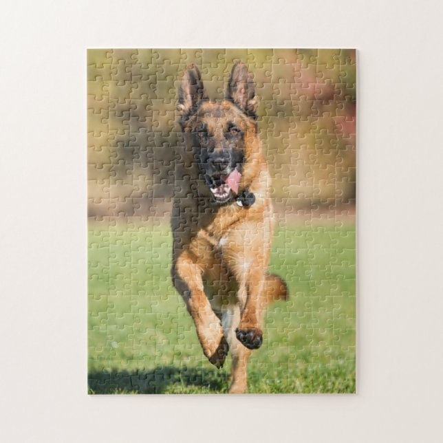 Puzzle Berger allemand en marche (Vertical)
