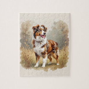 Puzzle Berger Australien Red Merle Aussie