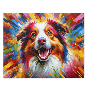 Puzzle Berger Australien : Red Merle Aussie
