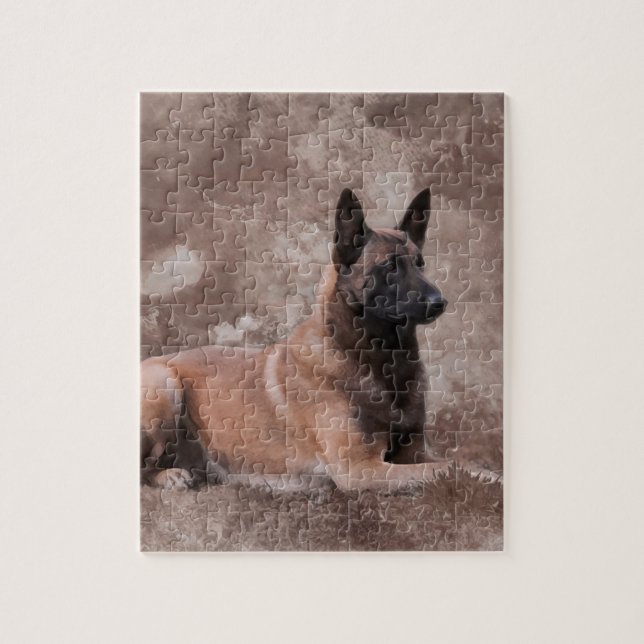 Puzzle Berger belge de Malinois - Mechelaar (Vertical)