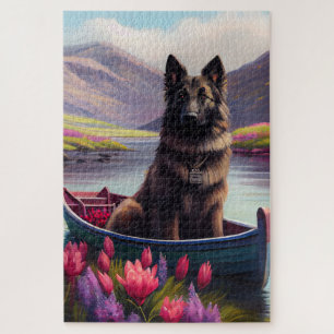 Puzzle Berger belge sur une pagaie : une aventure Pittore