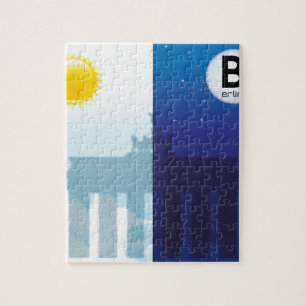 Puzzle Berlin jour et nuit - Porte de Brandebourg