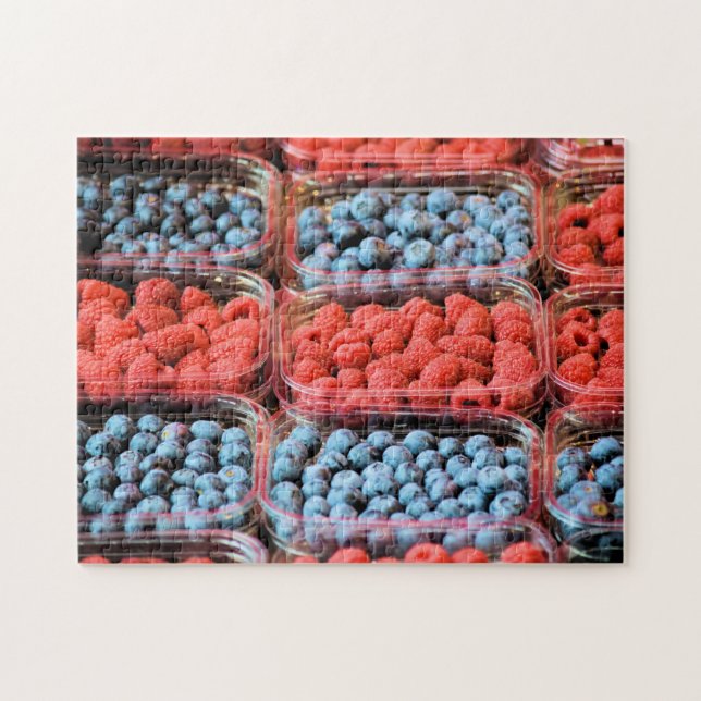 Puzzle Berries, baies et autres baies - 11x14 -252 pc (Horizontal)