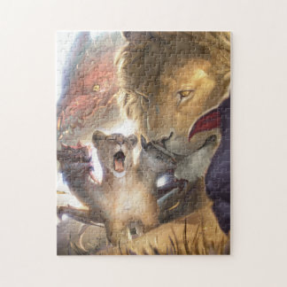 Puzzle Bestiaire de bébé - chiot de chimère