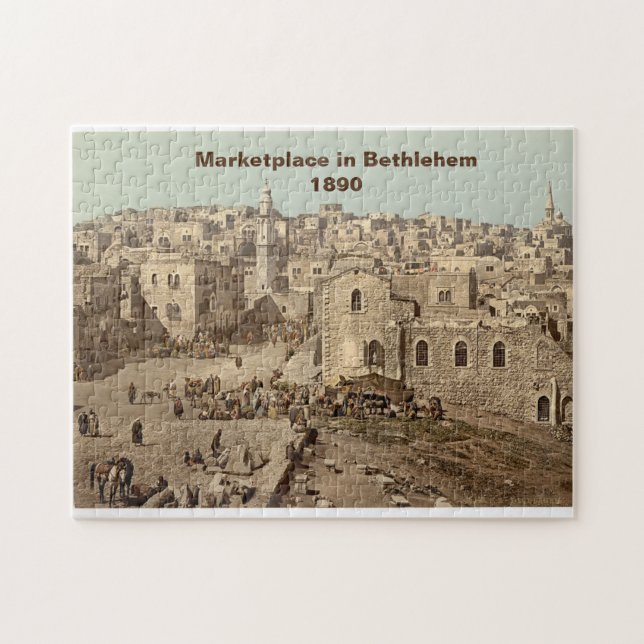Puzzle : Bethléem en Terre Sainte, 1890 (Horizontal)
