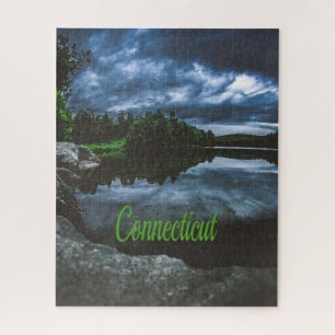 Puzzle Beutiful Lake Trees du Connecticut