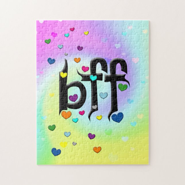 Puzzle bff ~ coeurs (Vertical)