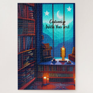 Puzzle Bibliothèque Night Sky