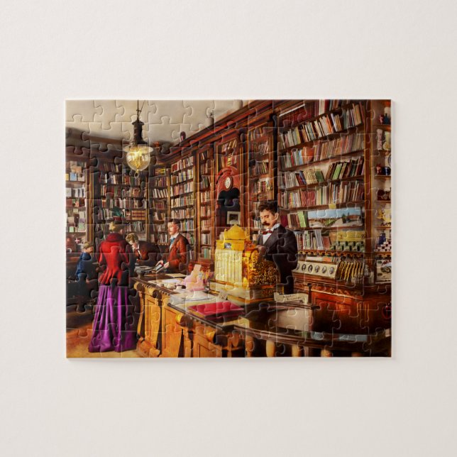 Puzzle Bibliothèque - Une idée originale 1895 (Horizontal)